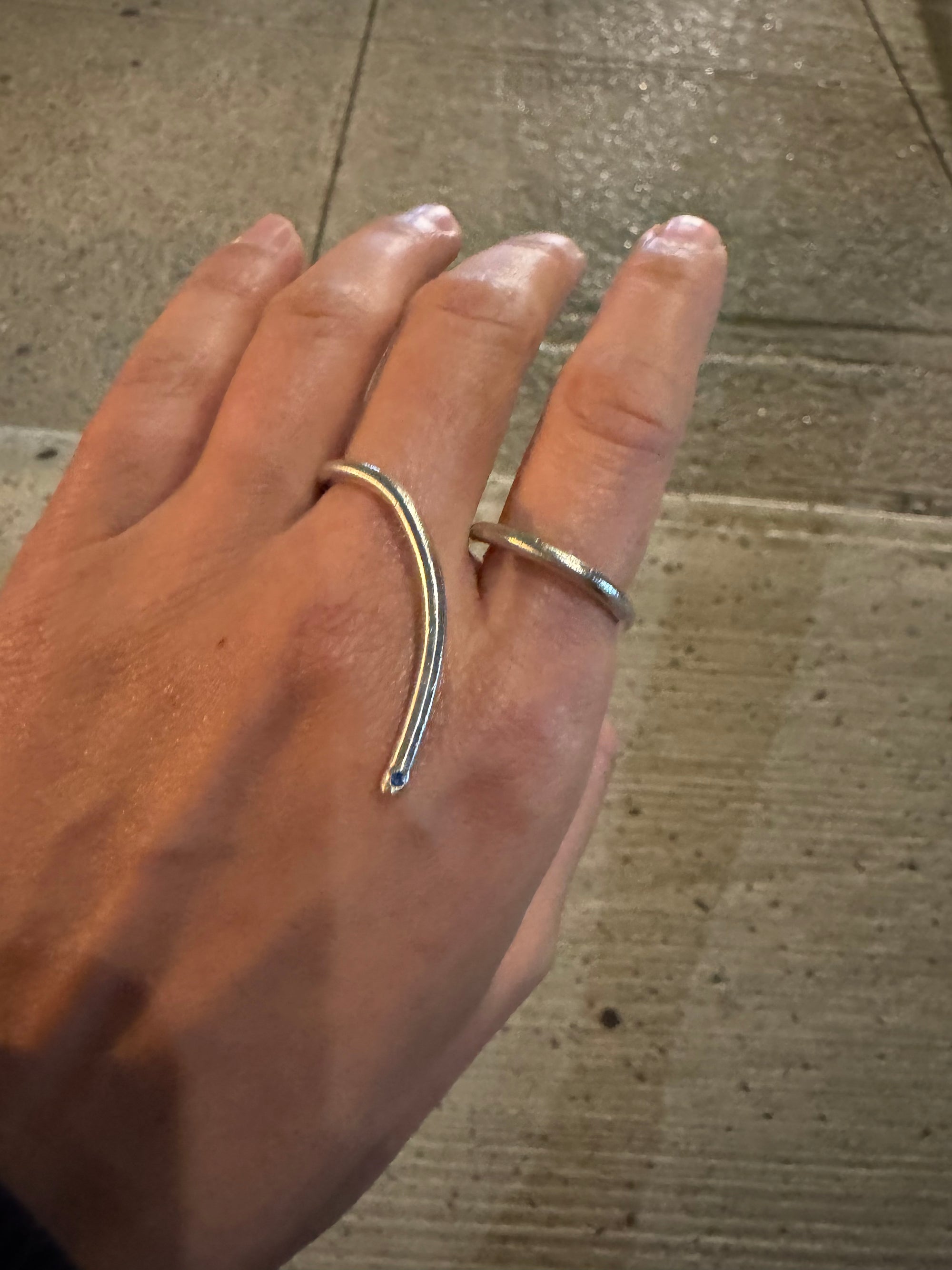 Sienna Two-Finger Ring