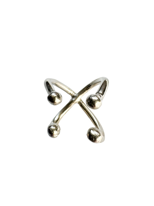 Aries Floating Orbs Ring