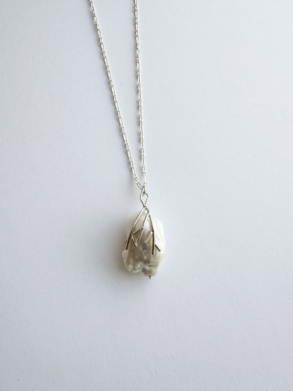 Robyn Baroque Pearl with Branches Necklace