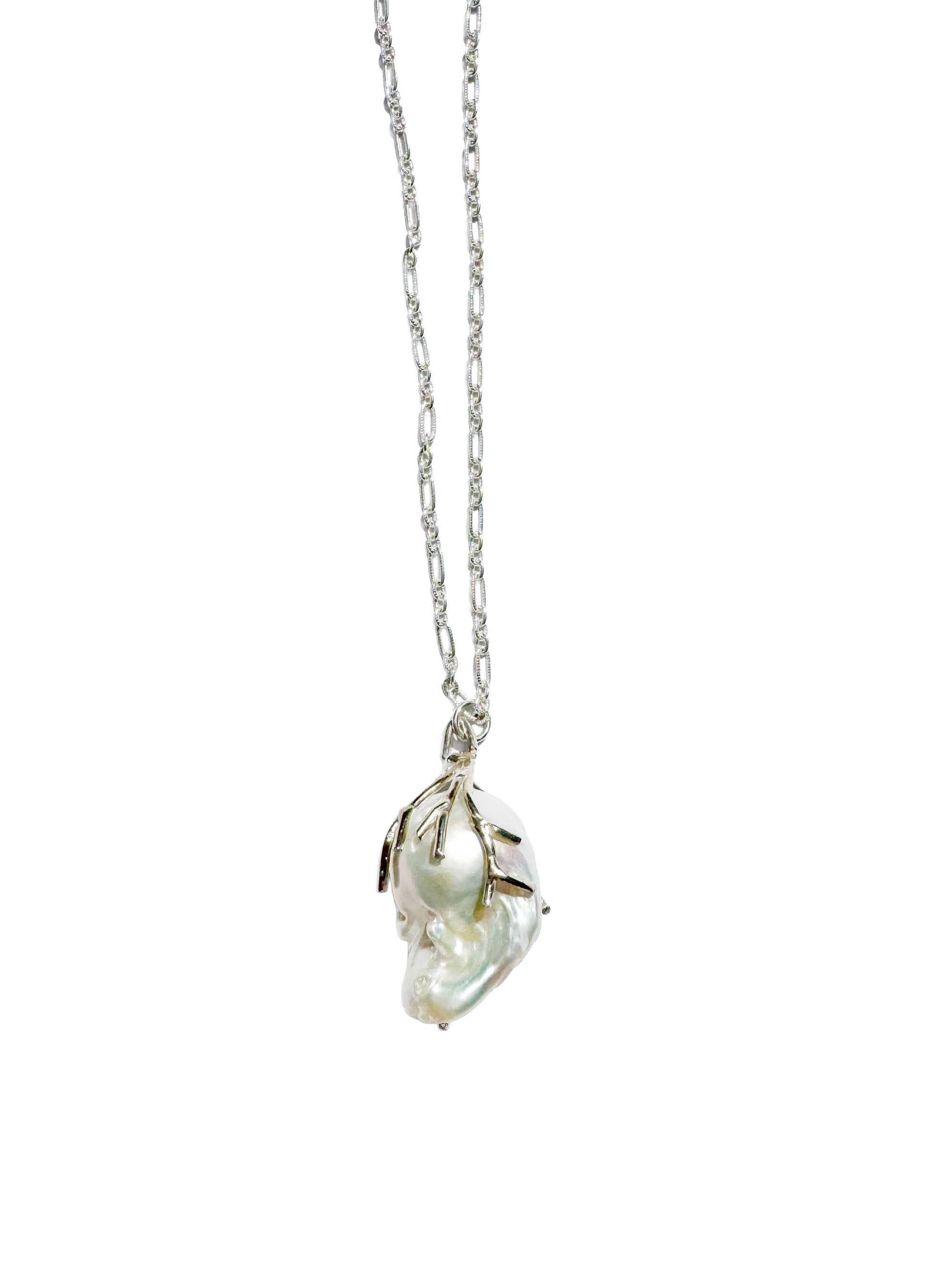 Robyn Baroque Pearl with Branches Necklace