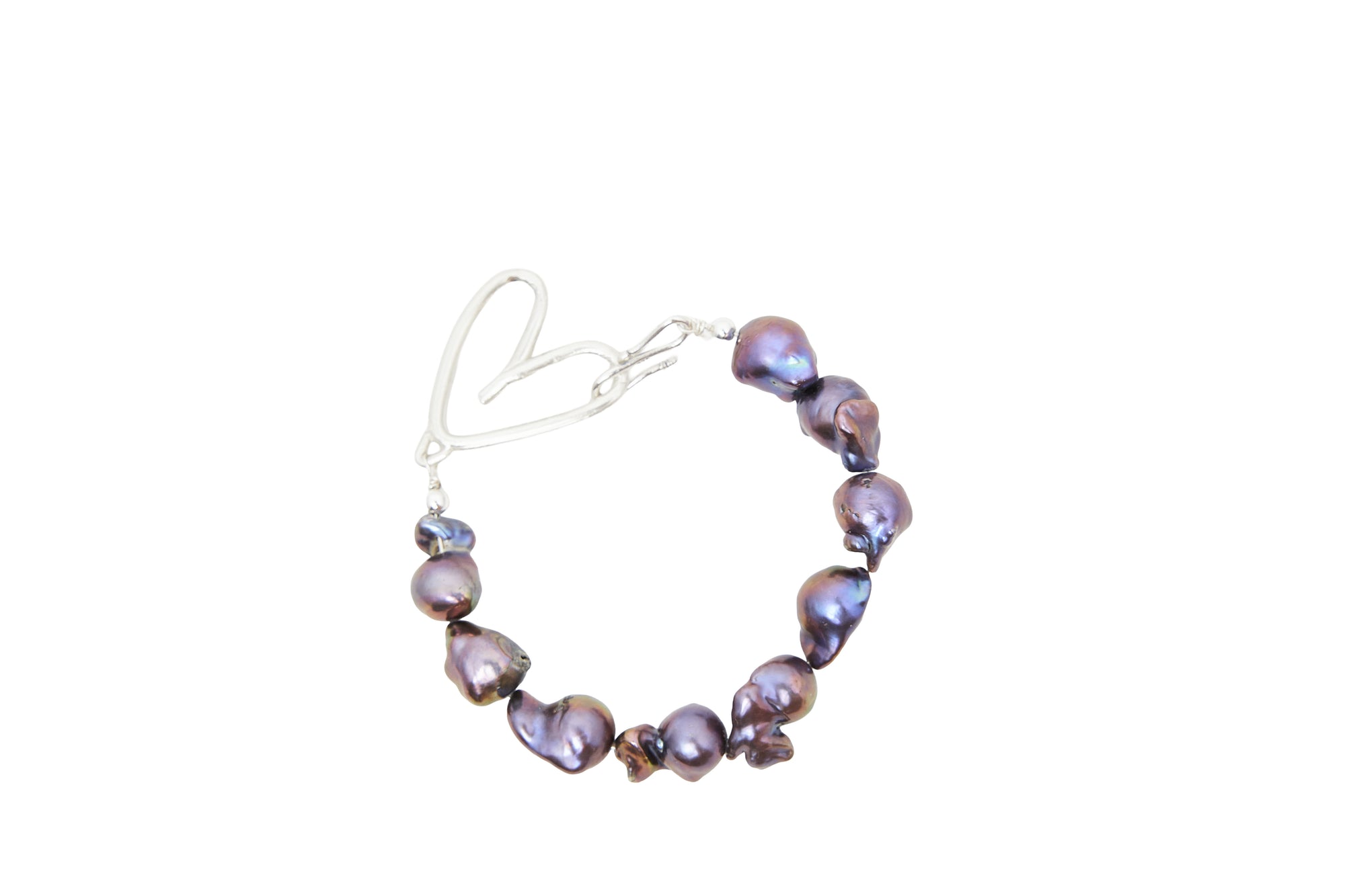 Tia Peacock Baroque Pearl Bracelet