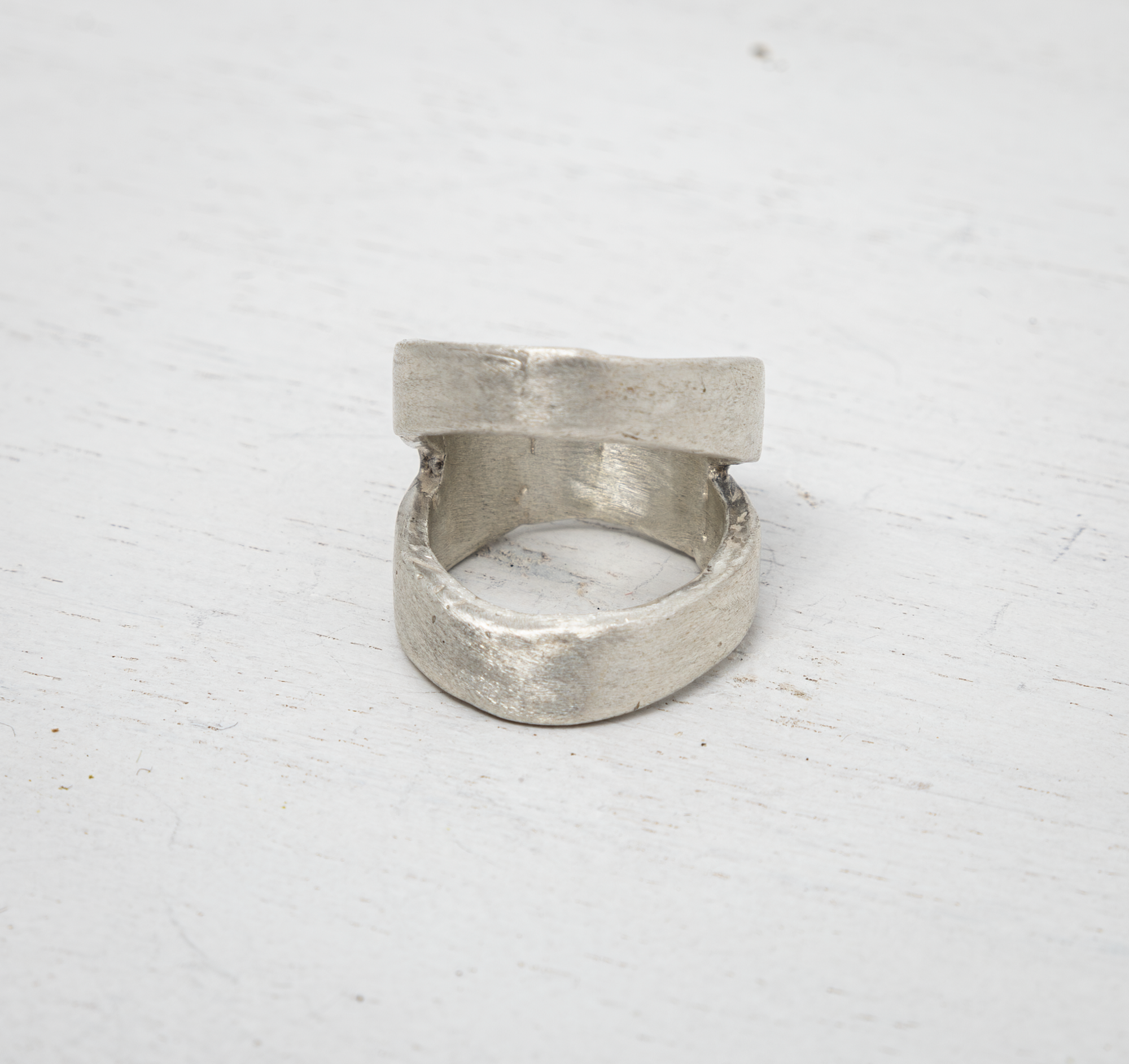 Ava Ring is handcrafted with recycled 935 Argentium silver made in New York City